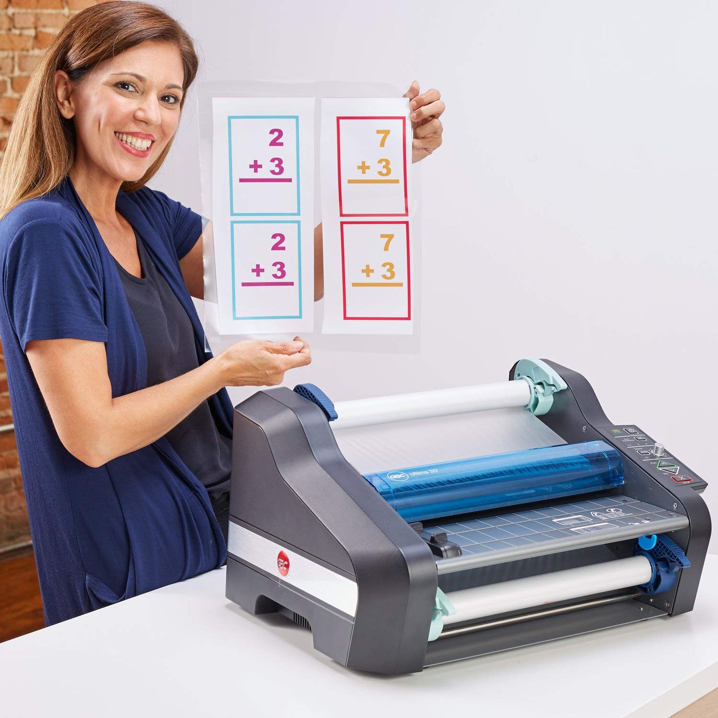 GBC Ultima 35 EZ Load Thermal Roll Laminator, 12" Maximum Width, Less than 2 Minute Warm-Up (1701680)