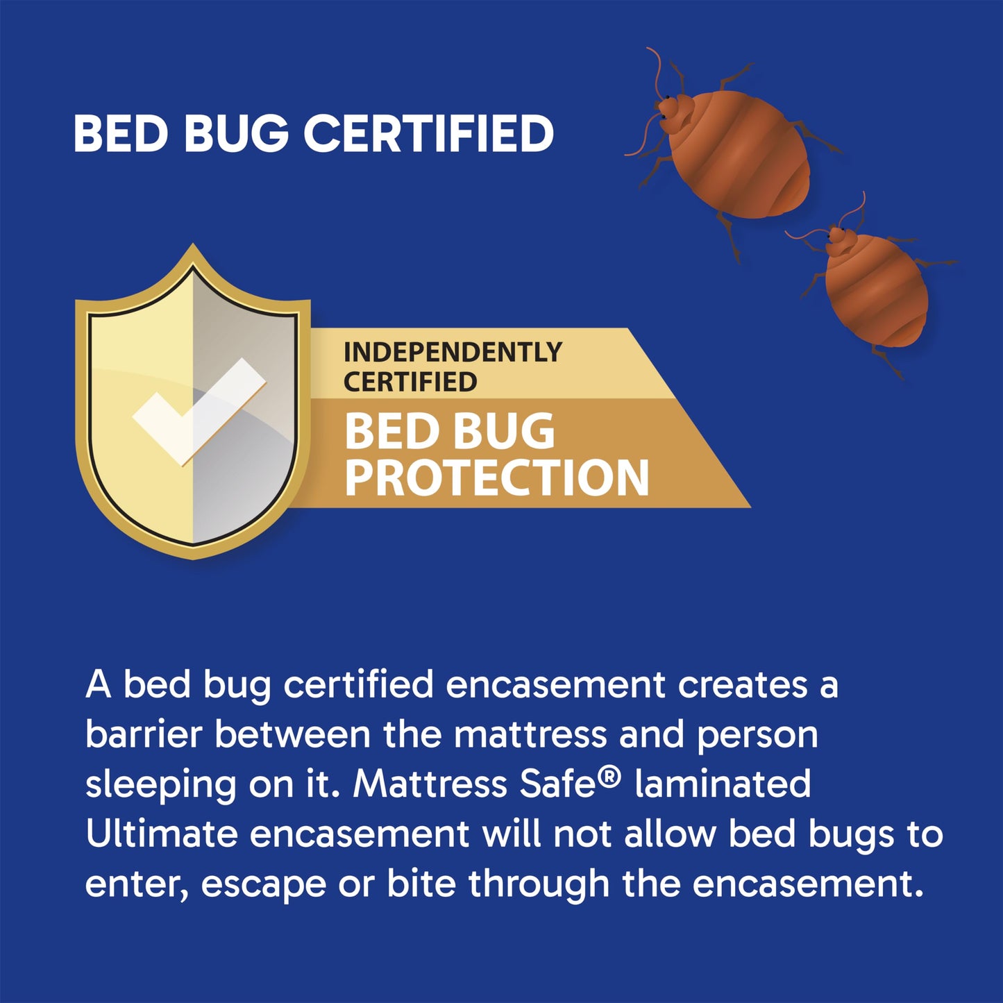 Mattress Safe® Sofcover® Ultimate Mattress Encasement- King, Fits 76x80 and 9-15"(D), Waterproof, Hypoallergenic, Certified Bed Bug Protection, Breathable, Protective Barrier from Stains