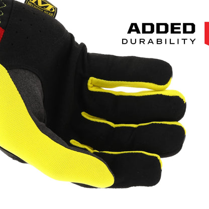 Mechanix Wear - FastFit Work Gloves (Large, Yellow)