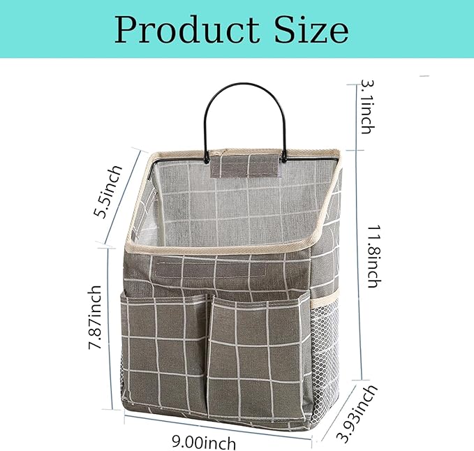 2pcs Wall Hanging Storage Bag, Wall Hanging Organizer Bags