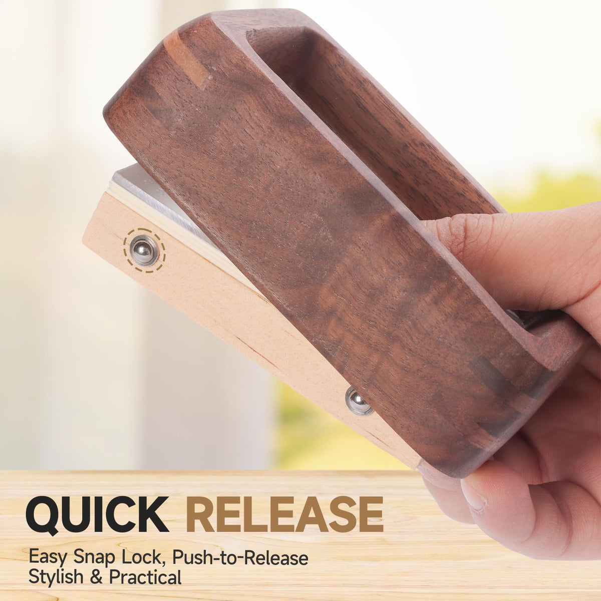 3Liangthings Solid American Black Walnut Picture Frame 5x7 4x6, Natural Wood Tabletop Photo Frame with Decorative Joinery Corners, Horizontal or Vertical Display (Walnut, For 5x7 / 4x6 Photo)
