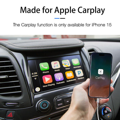Car Carplay Cable for iPhone 17 16 15 Charger Cord,3/3/6/6FT USB A to USB C Cable for iPhone 17 Pro Max/16 Pro/15 Plus Charger,USB C Car Charger for Apple 17 Air/16 Pro Max/16e/15/iPad Pro