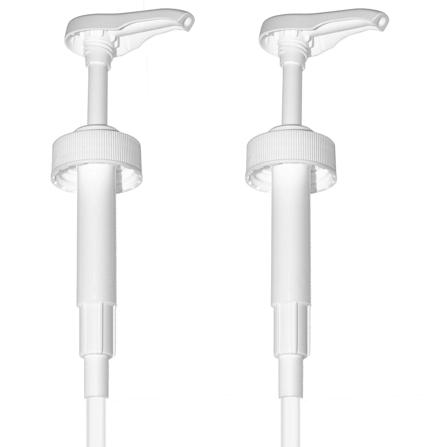 Gallon Pump Dispenser | for Plastic or Glass Bottles | Heavy-Duty Leak Proof for Commercial and Household Use | Pump for Gallon Jug | Non-BPA Plastic (Pack of 2)