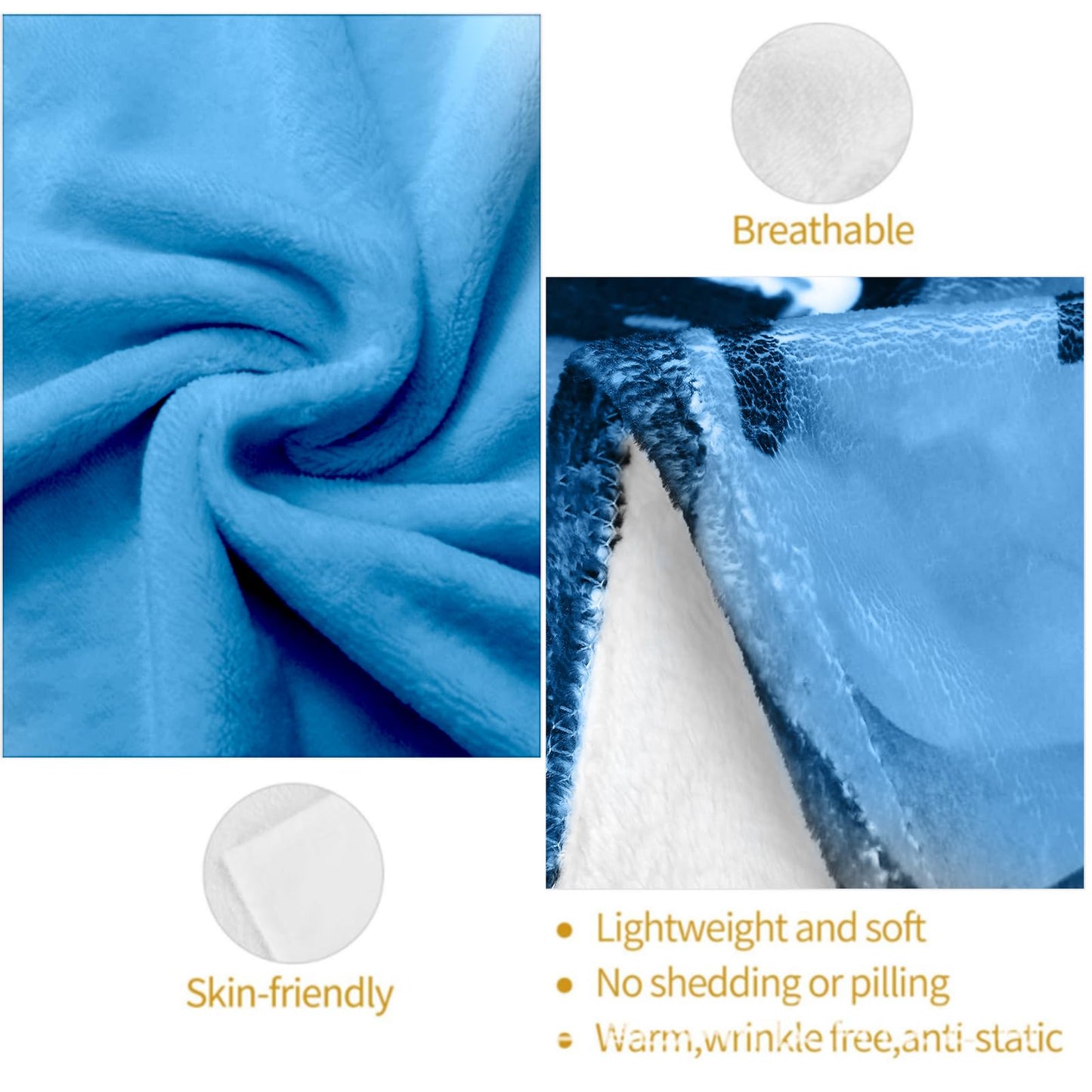 dhakalrlde Aesthetic Mushroom Blanket - Soft, Comfy, Warm, and Fuzzy Flannel Throw Blanket for Boys and Men - Ideal for Couch, Travel, Bed, Office, and Home Decor - 50x60 in
