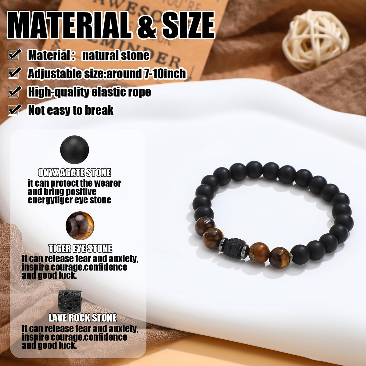 Landical 12 Sets Inspirational Bracelets Bulk for Men Women Sometimes You Forget You're Awesome Bracelets(Round)