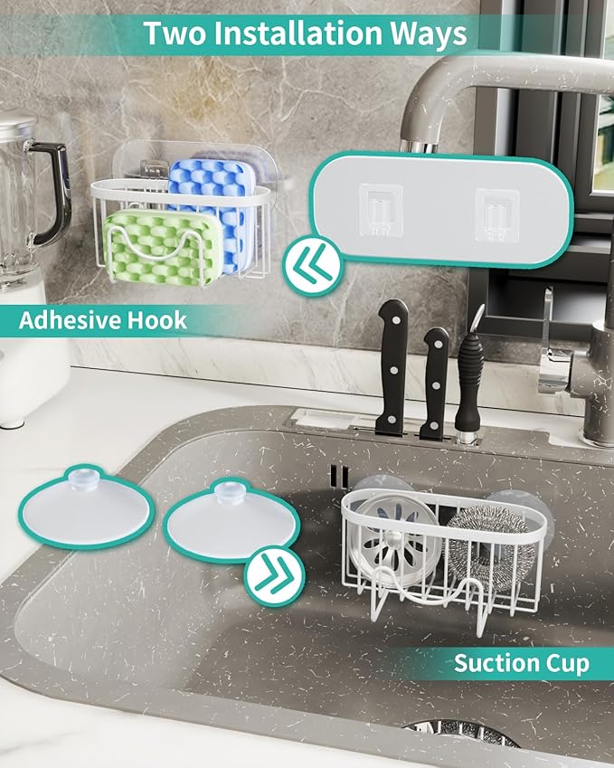 HapiRm Sponge Holder for Kitchen Sink
