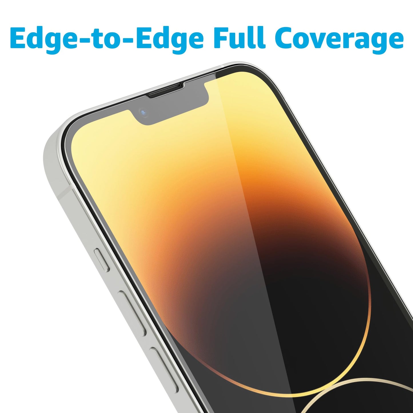 Casely iPhone 16, iPhone 15 Premium Tempered Glass Screen Protector
