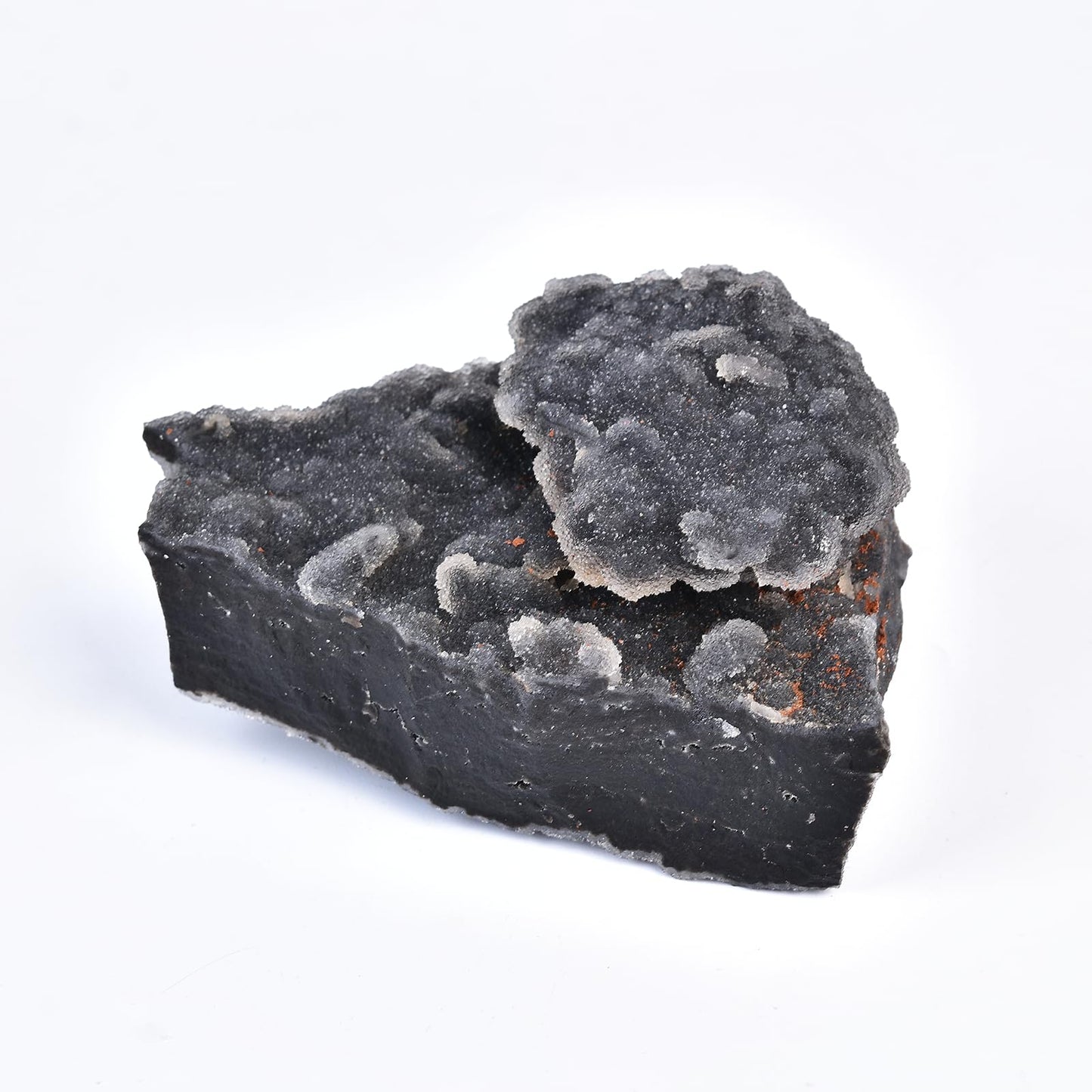 JIC Gem Irregular Shape Large Crystal Cluster Gray Sphalerite Mineral Specimen Healing Crystal Stone Clusters Home Decoration Reiki Meditation 2.4-2.8 lbs