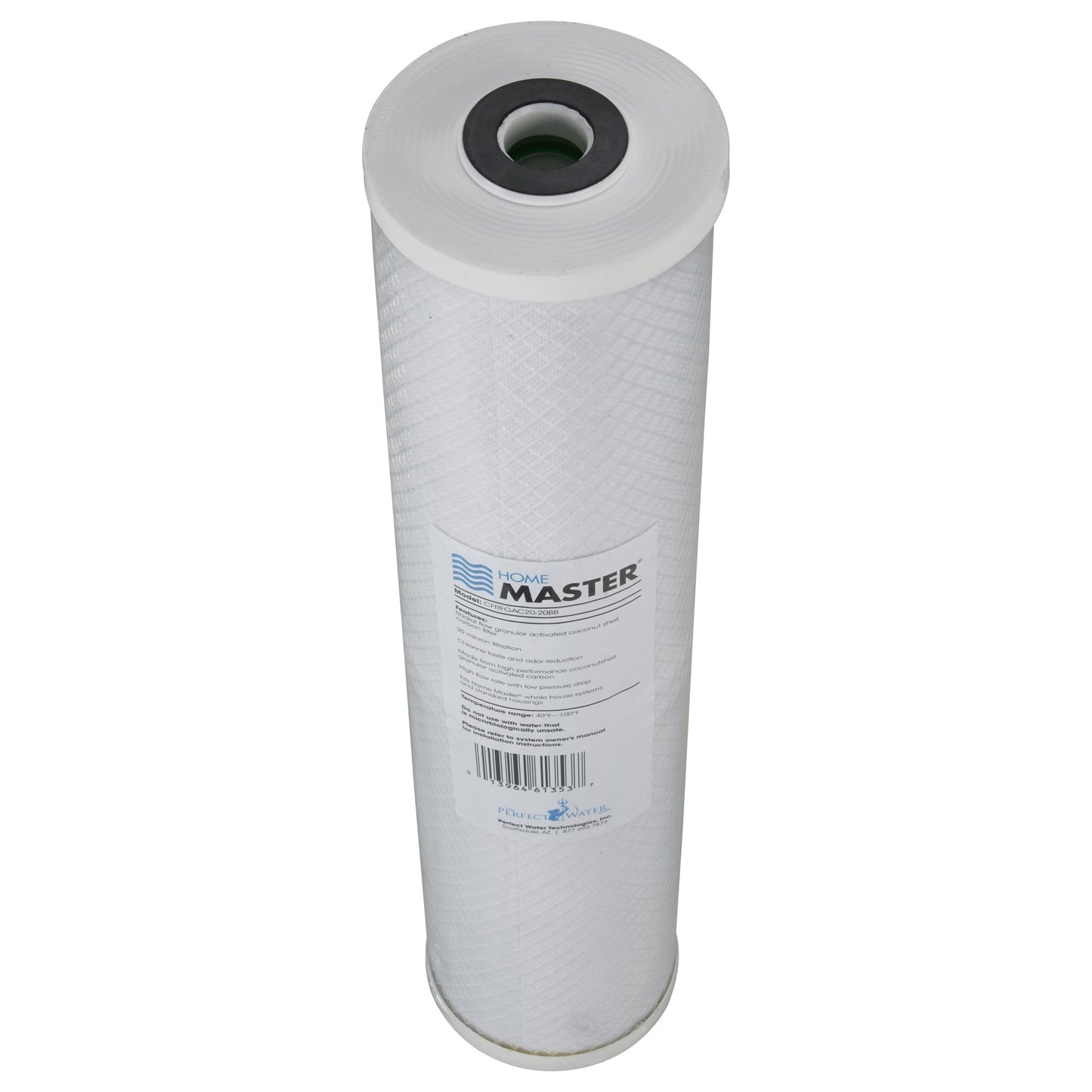 Home Master Whole House 4-Layer Sediment 25 to 1 Micron, Iron, Radial Flow GAC Carbon, 2 orings & Grease, 15gpm, Replacement Filter Set CsetBB3SmgFeC 20x4.5