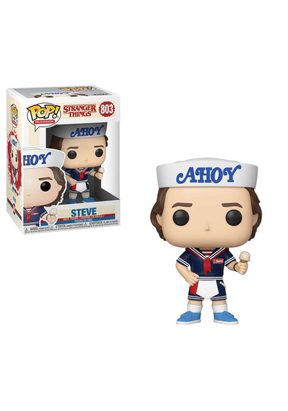 Funko POP! Vinyl: Television: Stranger Things: Steve Harrington With Hat and Ice Cream - Collectable Vinyl Figure - Gift Idea - Official Merchandise - Toys for Kids & Adults - TV Fans
