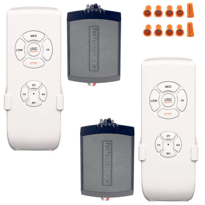 Universal Smart WiFi Ceiling Fan Remote Control Kit, Compatible with Alexa, Google Assistant and Smart Life App, No Hub Required DIMMER