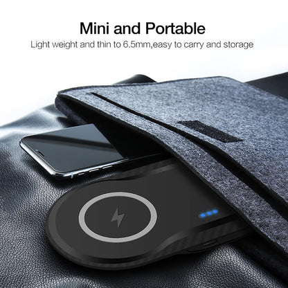 30Watt Dual Wireless Charging Pad for Multiple Devices, Dual 15W Charging Pad for iPhone 16/15/14/13/12/11/X,for Samsung Galaxy S25/S24/S23/S22/S21/S20/S10, and More. with USB-C Cable