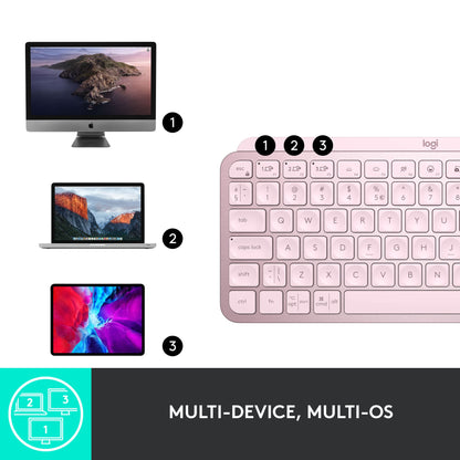 Logitech MX Keys S Wireless Keyboard, Low Profile, Fluid Precise Quiet Typing, Programmable Keys, Backlighting, Bluetooth, USB C Rechargeable, for Windows PC, Linux, Chrome, Mac - Graphite
