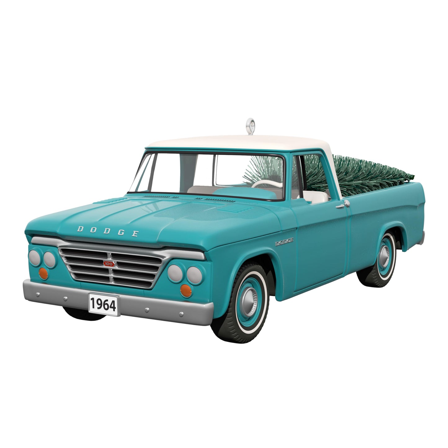 Hallmark Keepsake Christmas Ornament 2024, All-American Trucks 1964 Dodge D-100 2024, Metal, Gifts for Car Collectors