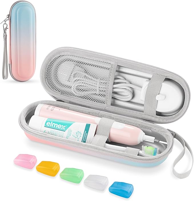 Toothbrush Travel Case for Oral B/Oral-B Pro 1000 1500 5000 7000 & Philips