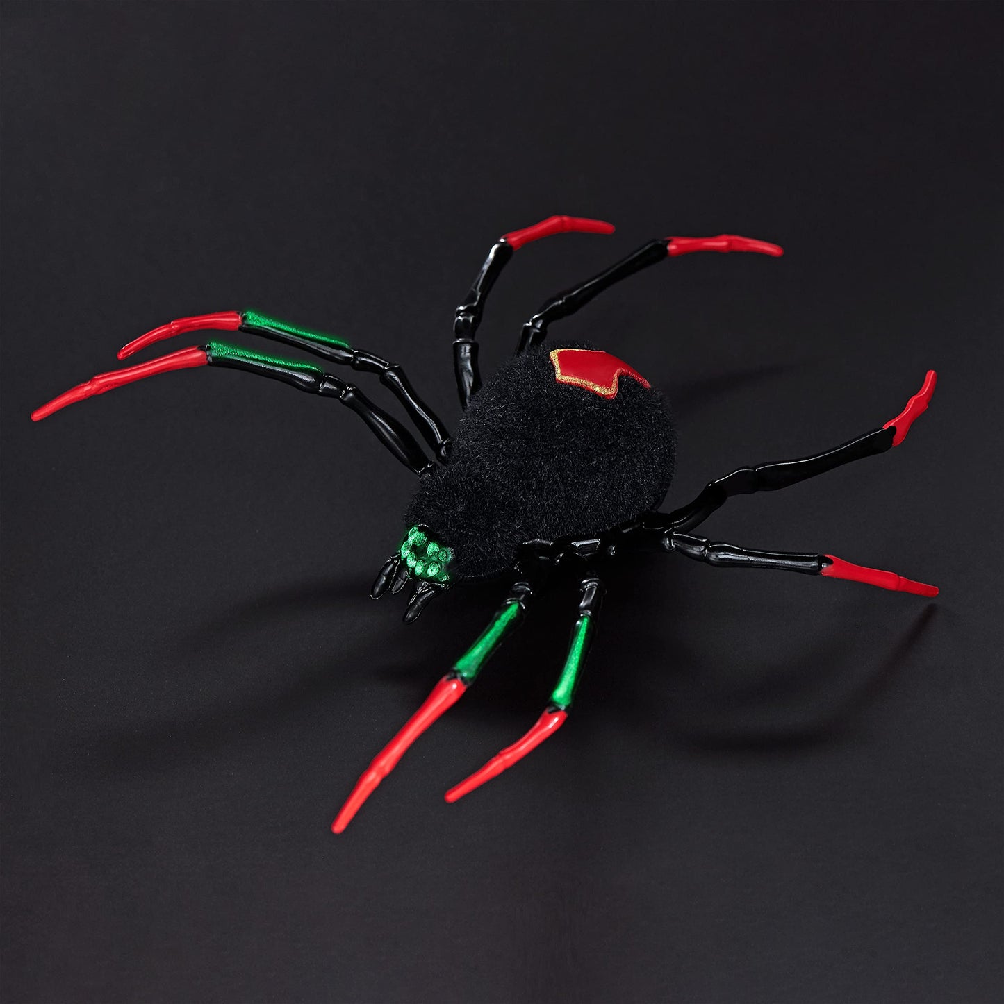 Robo Alive Crawling Spider Glow in The Dark (2 Pack) by ZURU Battery-Powered Robotic Interactive Electronic Spider Toy That Moves and Crawls, Prankst Toys for Boys, Kids, Teens