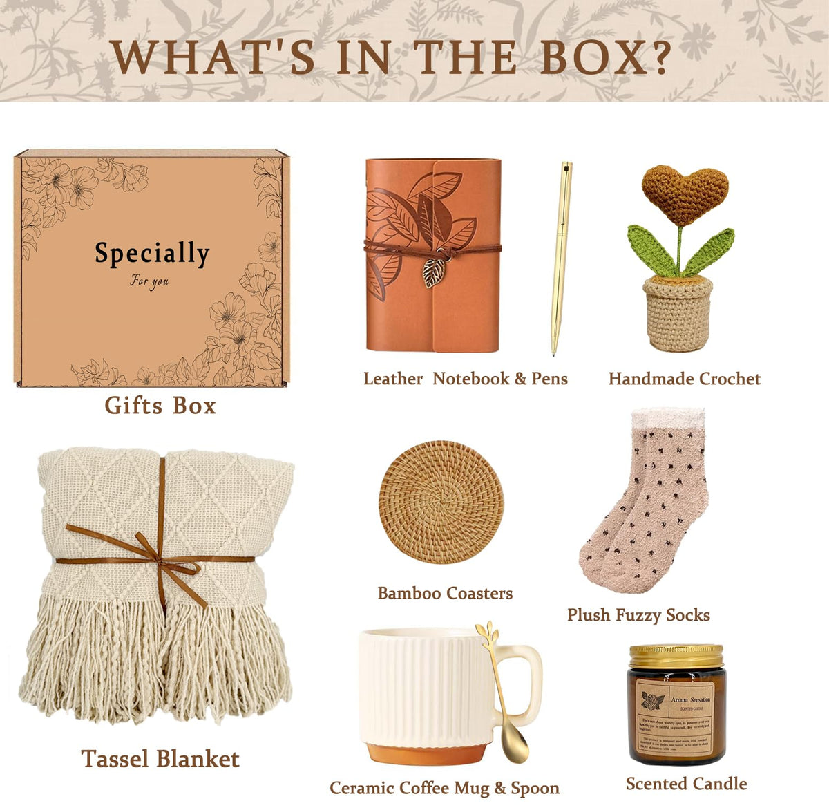 Get Well Gift for Women,Sending Sunshine Self Care Package Thinking of You Unique Birthday Gift Baskets for Women Best Friend Sister Wife Girlfriend Mothers Day Gifts