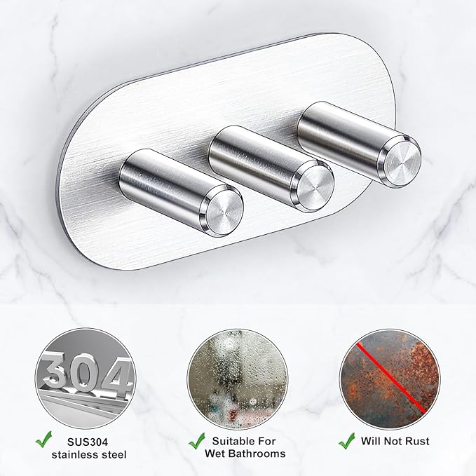 Electric Toothbrush Head Holder, Toothbrush Holders Wall Mounted, Adhesive