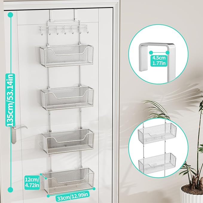 HapiRm Over The Door Organizer