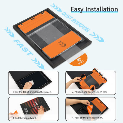 OMOTON Screen Protector for iPad Air 5th 4th Generation (Air 5/4, 10.9 Inch, 2022/2020) iPad Pro 11 Inch (2022/2021/2020/2019) Tablet - Tempered Glass, Case Friendly, Apple Pencil Compatible, 2 Pack