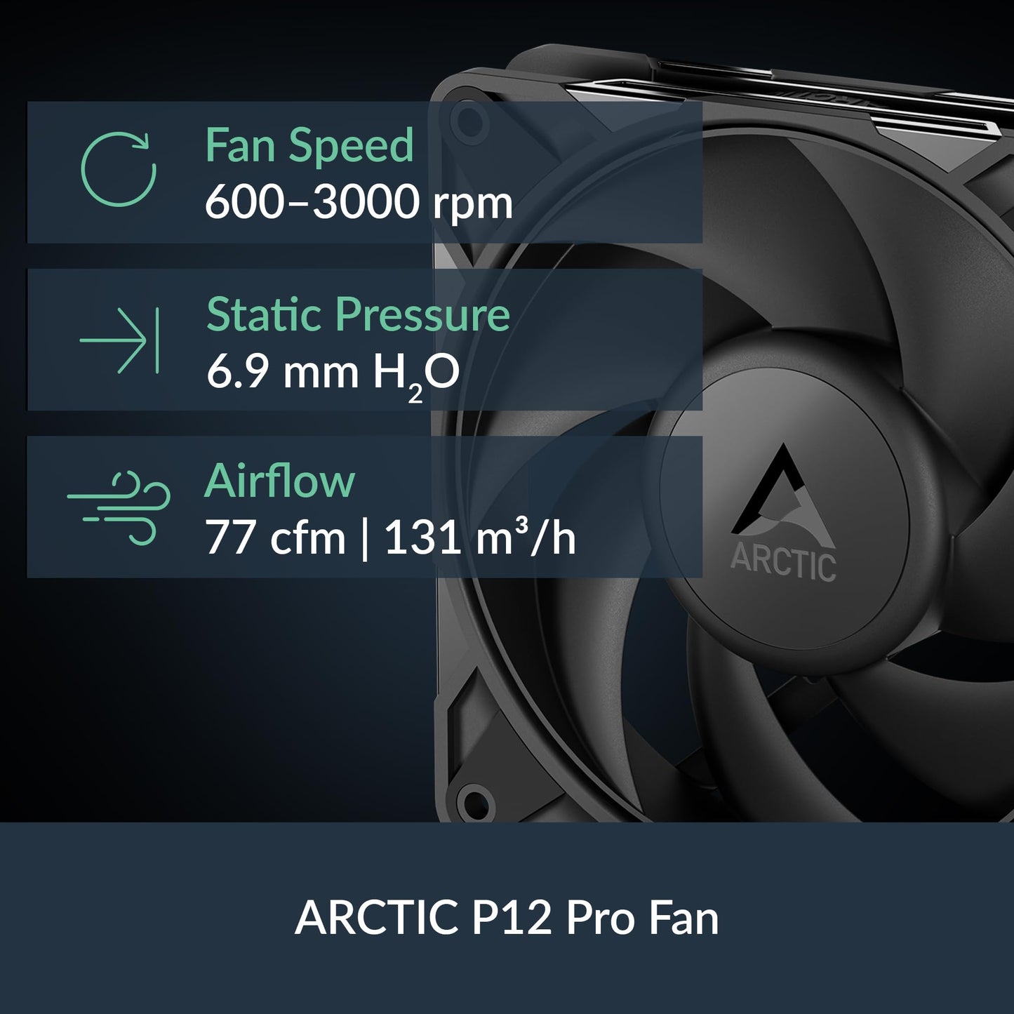 ARCTIC Liquid Freezer III Pro 240 - AIO CPU Cooler, 2 x 120 mm Water Cooling, 38 mm Radiator, PWM Pump, VRM Fan, AMD AM5/AM4, Intel LGA1851/1700 Contact Frame - Black