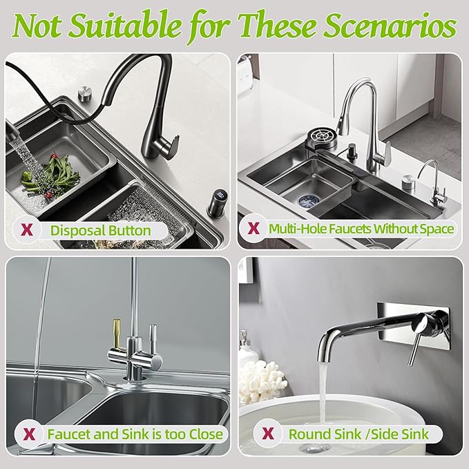 Stone Faucet Mat for Kitchen Sink, Diatomite Quick Dry Kitchen Sink Splash Guard
