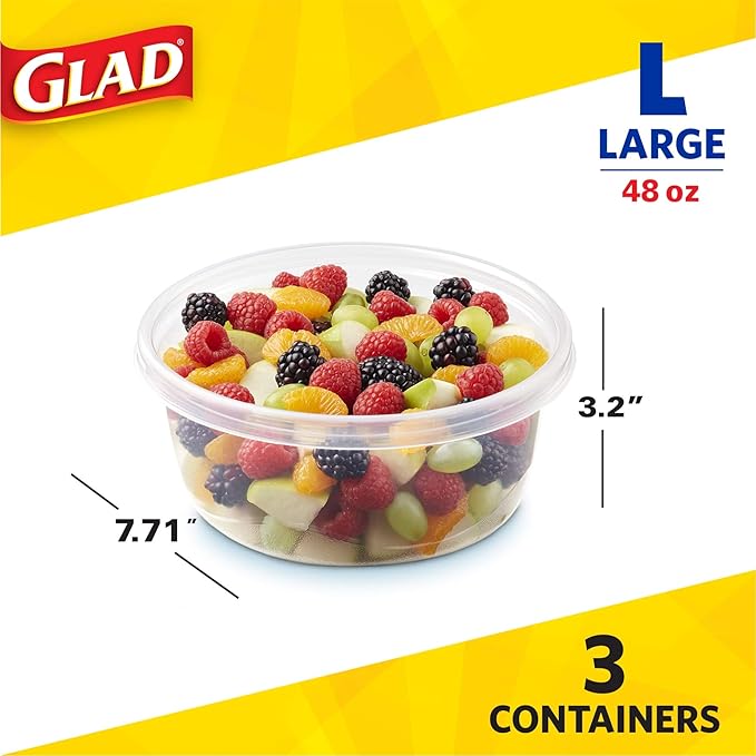 Glad Food Storage Containers
