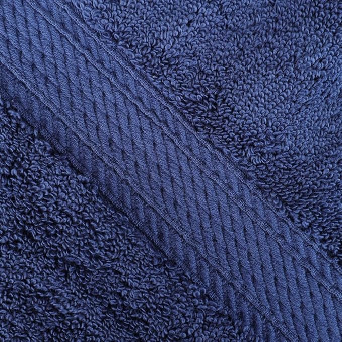 Superior Egyptian Cotton Pile Face Towel/Washcloth Set of 6, Ultra Soft Luxury