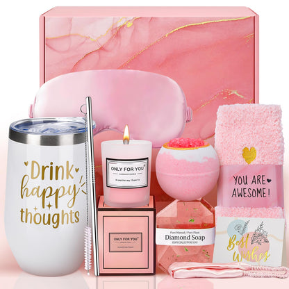 Gift Baskets for Women: Mothers Day Gifts for Mom Wife Women Her Easter Basket Christmas Birthday Valentines Day Stocking Stuffers for Friend Sister Teen Girls Grandma Coffee Mug Set