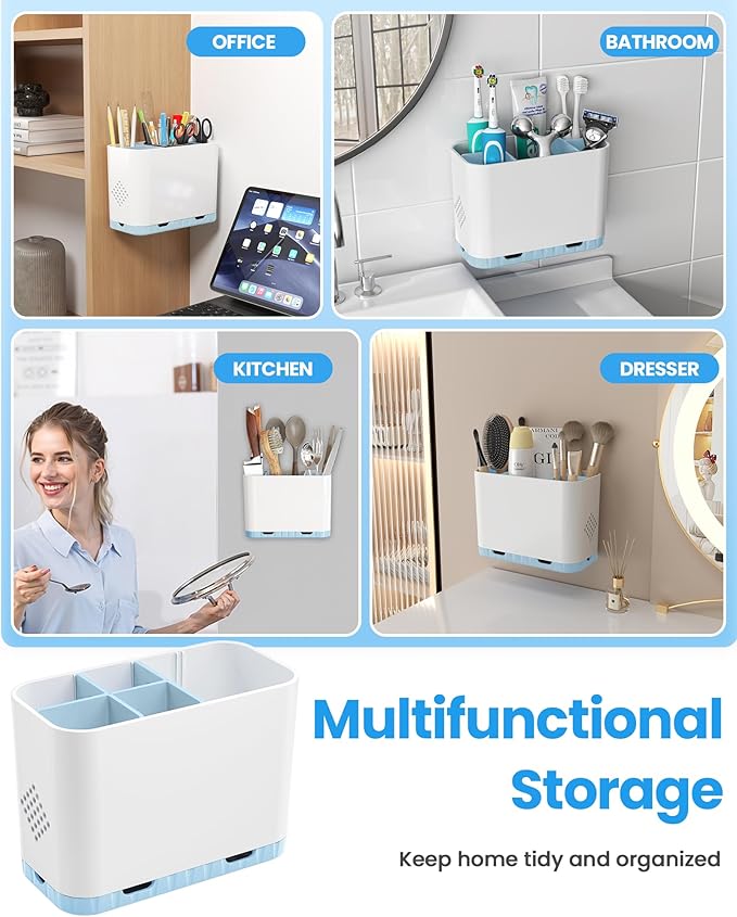 Toothbrush and Toothpaste Holders