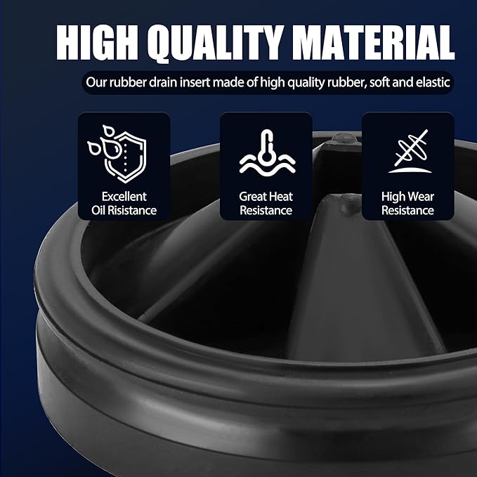 3 3/8" Garbage Disposal Splash Guard Sink Baffle QCB-AM Replacement