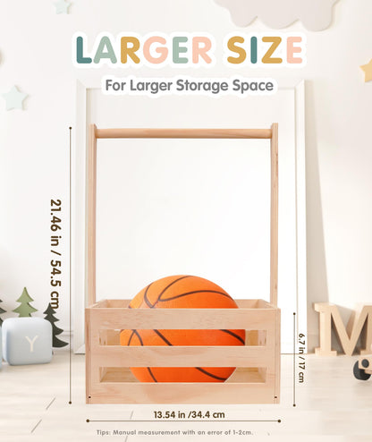 Wooden Baby Shower Crate Closet-Baby Shower Basket with String Lights Butterfly Welcome Gift Basket Wooden Crate for Baby Gift Basket Newborn Boys Girls Pregnancy Gifts-Small Baby Shower Gifts