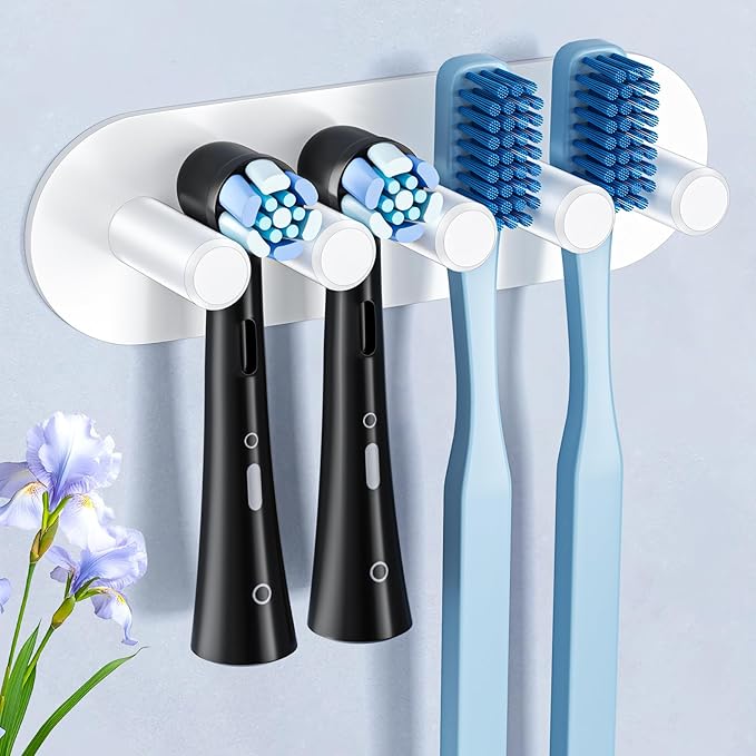 Electric Toothbrush Head Holder, Toothbrush Holders Wall Mounted, Adhesive