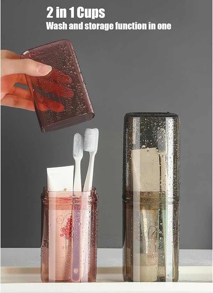 Toothbrush Cup Toothbrush Travel Case, Travel Toothbrush Holder Case