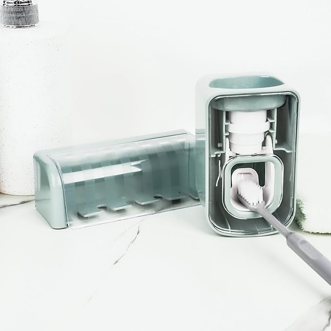 5 Slots Wall Mount Toothbrush Holder