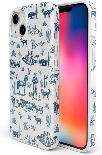 Casely iPhone 13 Case | Field of Flowers | Pastel Floral | Compatible with MagSafe | Classic Ultra Slim Design