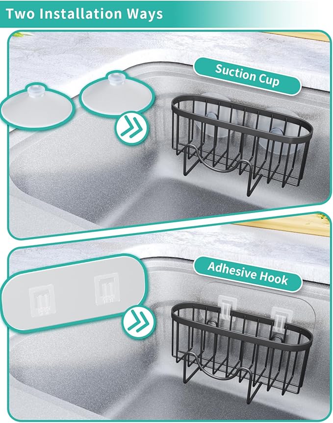 HapiRm Kitchen Sponge Holder for Sink