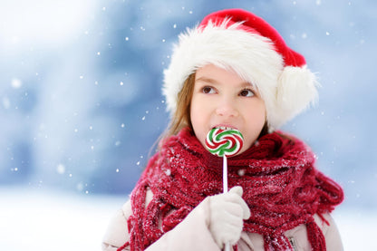 Christmas Candy Lollipops - 24 Holiday Suckers Individually Wrapped Bulk - 18g Swirl and 12g Twisty Pops