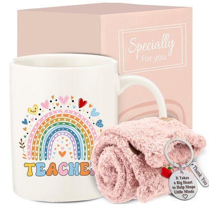 fcaylo Teacher Appreciation Gifts set for Women,Best Teacher Present Ideas for Birthday Retirement Thank You Gifts for teachers