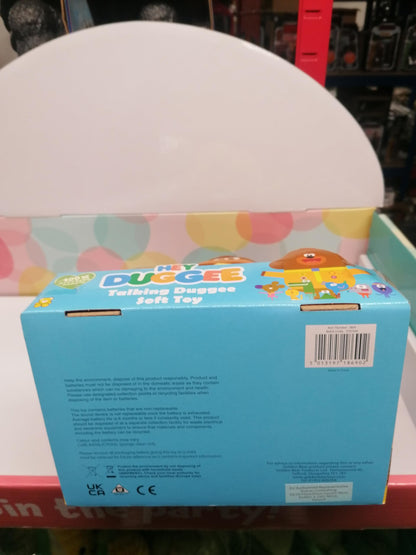 Hey Duggee Talking Soft Toy, Brown