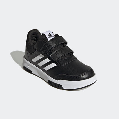 adidas Unisex Kids Tensaur Hook and Loop Shoes, Core Black / Cloud White / Core Black, 10.5 UK Child