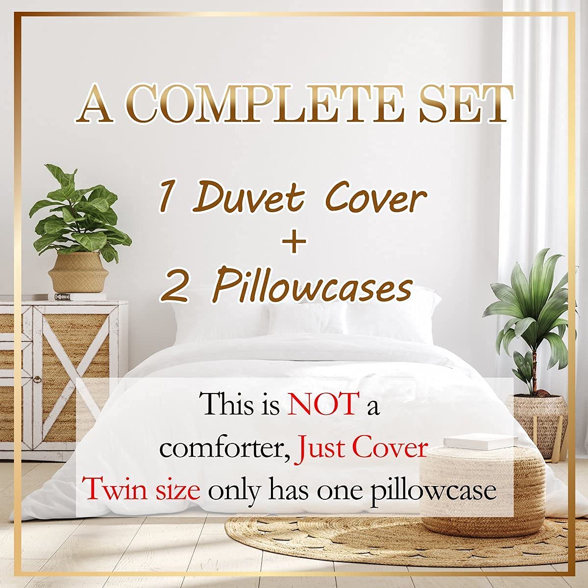 Homewish Lion Couple Duvet Cover Set Full Size,African Tropical Wild Animal Comforter Cover with 2 Pillowcases,Crown Decor Gold Black Marble Print Breathable Bedspread for Boys Teens