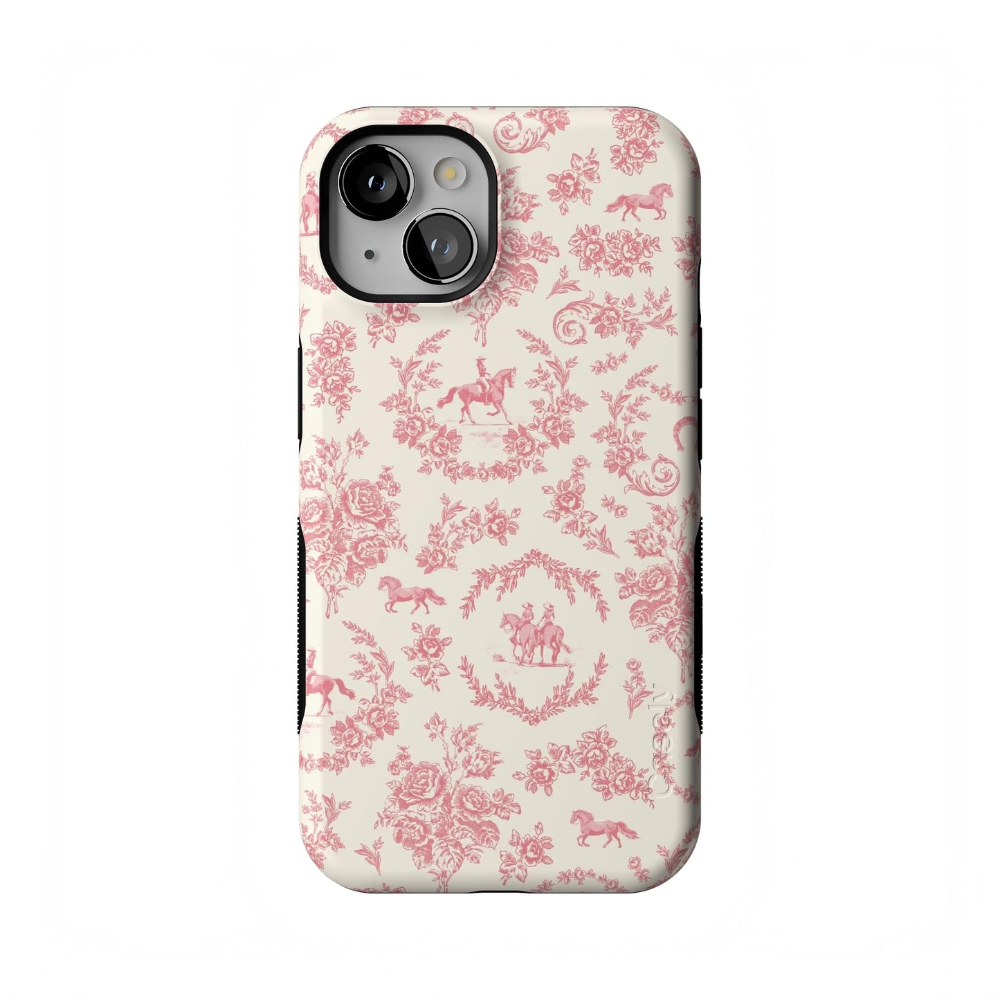 Casely iPhone 13 Case | Be Mine | Tiny Hearts | Compatible with MagSafe | Bold Protective Case Design