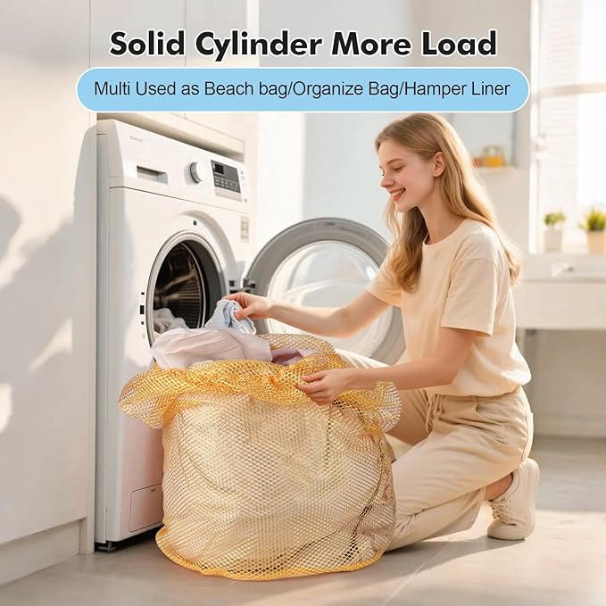 4Pcs Mesh Laundry Bags Washing Machine Mesh Wash Bags