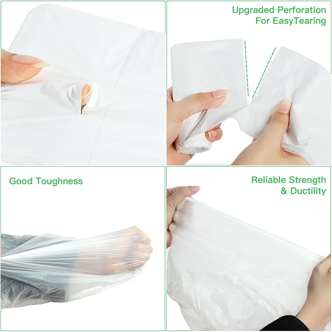 1.6 Gallon Small Biodegradable Trash Bags