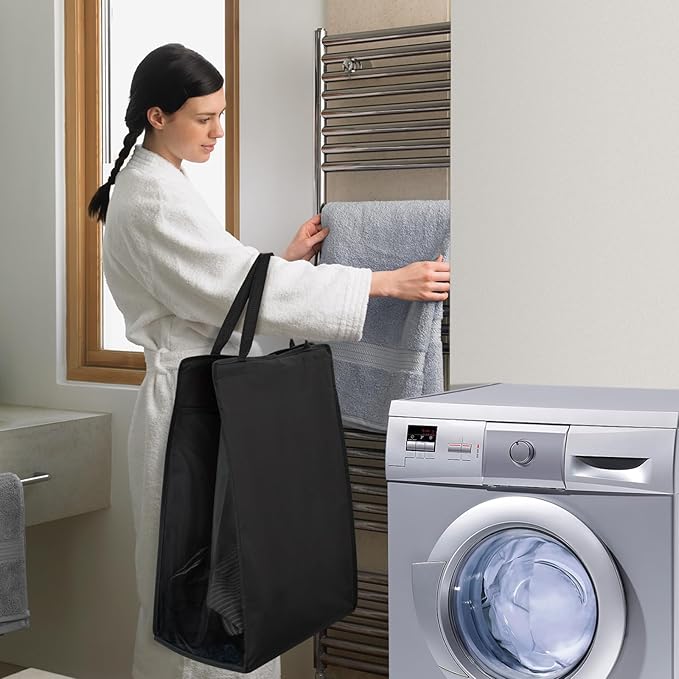 Fentec Hanging Laundry Hamper, Hanging Laundry Basket, Slim Laundry Hamper Bag