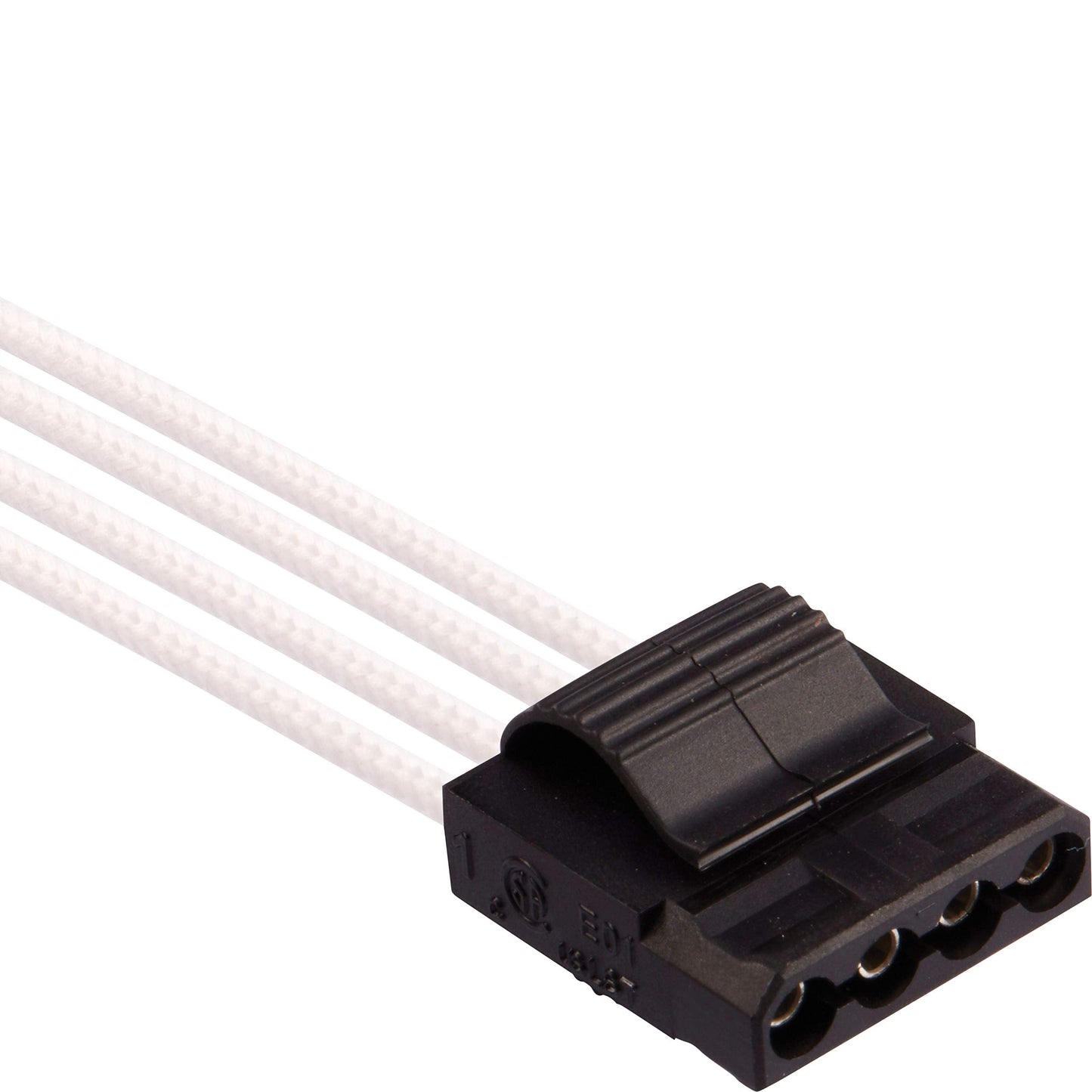 CORSAIR CP-8920224 Premium Individually Sleeved PSU Cables Pro Kit – Black, 2 Year Warranty, White