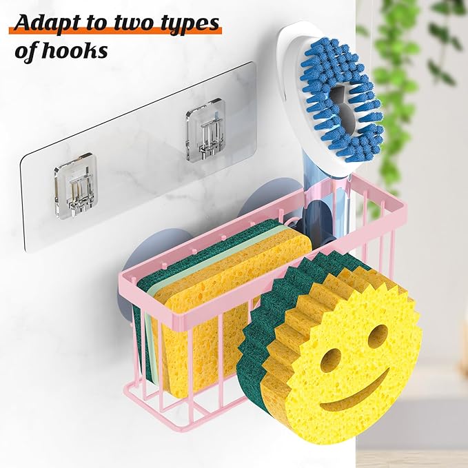 Sponge Holder Smiley Face, Sink Caddy, Sink Organizer