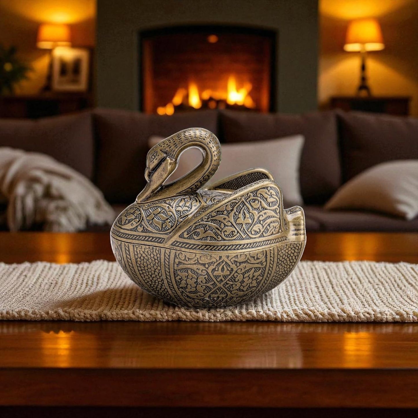 Alisveristime Kugu Big Zinc Alloy Sugar Bowl with Lid (Antique Green)