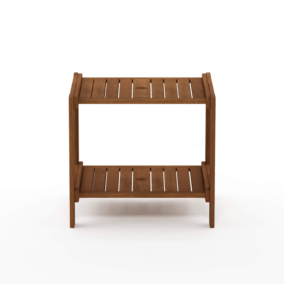Furinno FG19840T Tioman Hardwood Mississippi Side Table, Natural